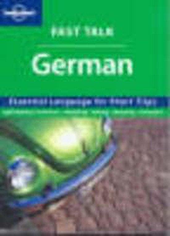 German Phrasebook 9781741791051 PLANET Lonely, Boeken, Taal | Engels, Gelezen, Verzenden