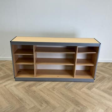 Galvanitas verrijdbare schoolkast vv 6 legborden (hxbxd), Ophalen of Verzenden, Gebruikt