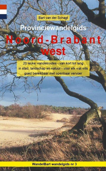 9789491899171 Provinciewandelgidsen 3 - Noord-Brabant west, Boeken, Verzenden, Zo goed als nieuw, Bart van der Schagt