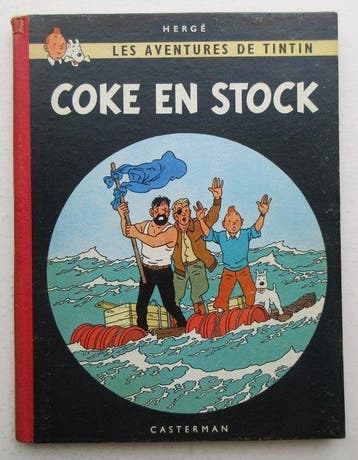 Tintin T19 - Cokes en stock (B24) - C - 1 Album - Eerste, Nieuw