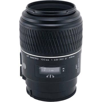 Minolta AF Macro 100mm F2.8 (D) – 1:1 Life-Size Macro Lens –, Nieuw
