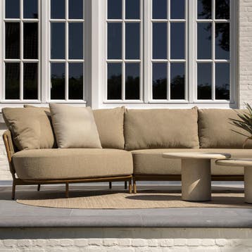 Hampton Biarritz chaise longue loungeset 3 delig mortex, Ophalen of Verzenden, Nieuw