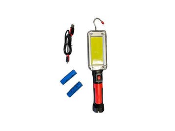 Veiling - Oplaadbare Werklamp/Looplamp 20 W Met Magneet en H, Nieuw