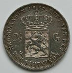 Nederland. Willem III. 2 1/2 Gulden 1852 (Zonder, Postzegels en Munten, Munten | Nederland