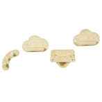 TRUUSK Katten Klimmuur Set - 4-delig - 3-traps Ladder - 2 Sp, Verzenden, Nieuw