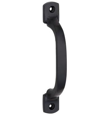 Deurgreep Hamburg 120mm ijzer zwart, Verzenden, Nieuw
