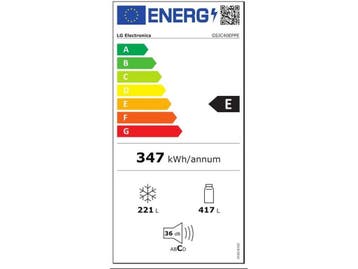 LG GSJC40EPPE - Side-by-Side koel-vriescombinatie - 641, Witgoed en Apparatuur, Verzenden, Zo goed als nieuw