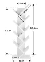 Boomvormige Boekenkast met 8 Planken, Verzenden, Nieuw