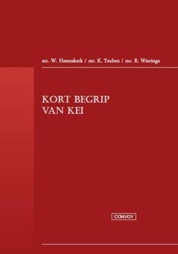 9789463170475 Kort begrip van Kei | Tweedehands, Boeken, Verzenden, Zo goed als nieuw, Willem Heemskerk