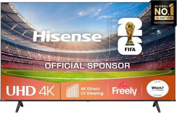 Hisense 58A6QT - 58 inch - 4K LED - 60 Hz - Smart TV - VIDAA, Audio, Tv en Foto, Televisies, Ophalen of Verzenden, Nieuw