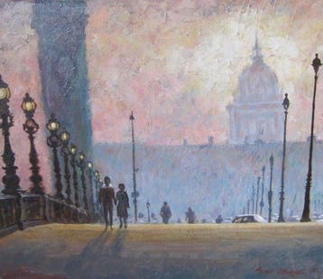 Hammadi Chenguel (XX) - Pont Alexandre 3 et les Invalides