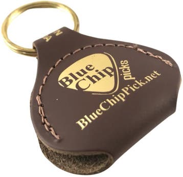 BlueChip Pick Pouch Bruin Leer, Ophalen of Verzenden, Nieuw, Akoestische gitaar