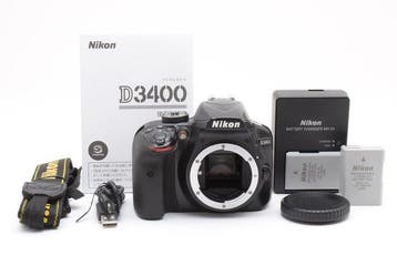Nikon D3400 Digitale camera, Audio, Tv en Foto, Fotocamera's Analoog, Nieuw