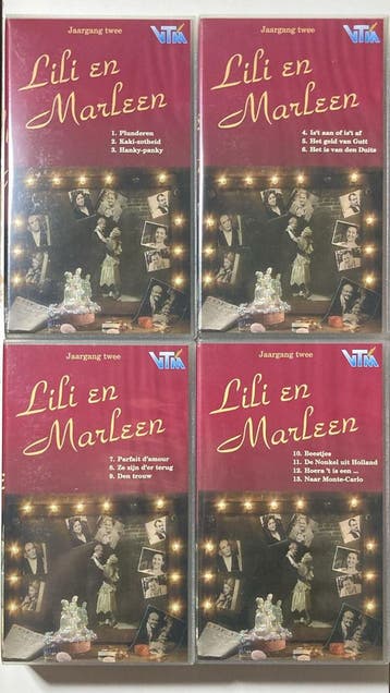 LILI EN MARLEEN JAARGANG 2 (VHS), Verzenden, Gebruikt