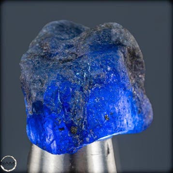 Natuurlijke, zeldzamere tanzaniet-ruw kristal – intens blauw, Verzamelen