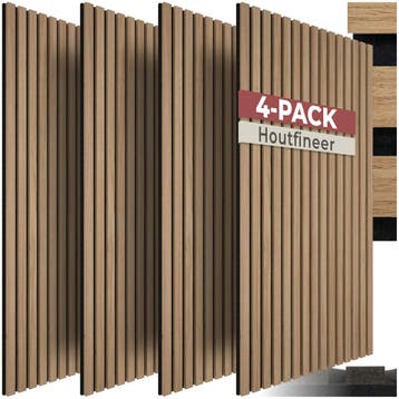 Akoestische panelen Sonic Wall IV in houtlook - eiken, Verzenden, Nieuw