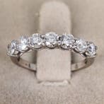 Zonder minimumprijs - Ring - 14 karaat Witgoud - 1.29ct. tw., Sieraden, Tassen en Uiterlijk, Ringen, Nieuw