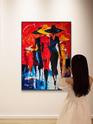 Pierre Tremauville - Paris défilé Dior, Antiek en Kunst