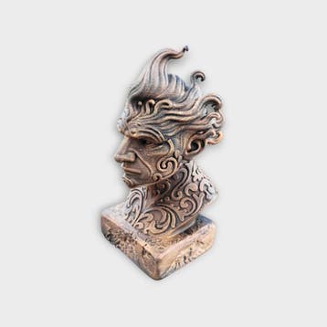 Bust of a Water elemental statue - handpainted home decor my, Verzenden, Nieuw