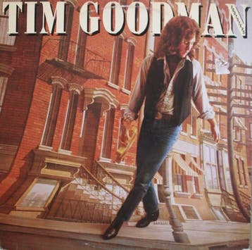 LP gebruikt - Tim Goodman - Footsteps, Cd's en Dvd's, Vinyl | Rock, Verzenden, Zo goed als nieuw