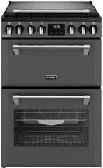 Stoves Richmond DX 60 DF gas fornuis - antraciet - 60 cm. br, Verzenden, 60 cm of meer, Nieuw, 4 kookzones