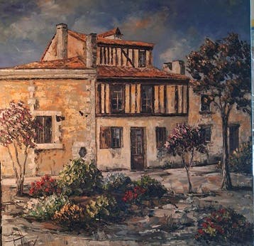 Olivier Pfleger (1967) - Maison à Colombages ( Vieux