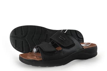 Fly Flot Sandalen in maat 40 Zwart, Sandalen, Verzenden, Zwart, Zo goed als nieuw