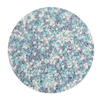 BrandNewCake Confetti Mini Sneeuwvlokken 3 Kleuren 500gr., Verzenden, Nieuw