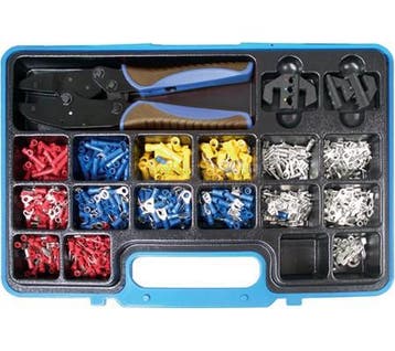 Krimptangset AMP 1004-delig incl. tang (Handgereedschap), Auto diversen, Autogereedschap, Verzenden, Nieuw