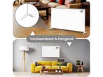 Komodo Blazi - Infrarood Verwarmingspaneel - 800W - 100x60, Doe-het-zelf en Verbouw, Verwarming en Radiatoren, Verzenden, Zo goed als nieuw