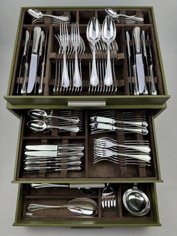 Christofle - Tafelservies voor 12 (126) - Spatours -