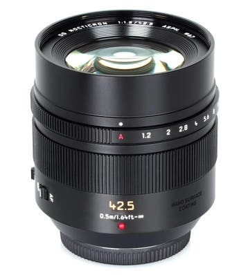 Panasonic Leica DG Nocticron 42.5mm f/1.2 ASPH - Zwart, Ophalen of Verzenden, Nieuw, Standaardlens