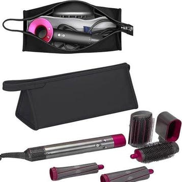 PU Leren Reistas voor Dyson Airwrap Styler - Zwart, Verzenden, Zo goed als nieuw