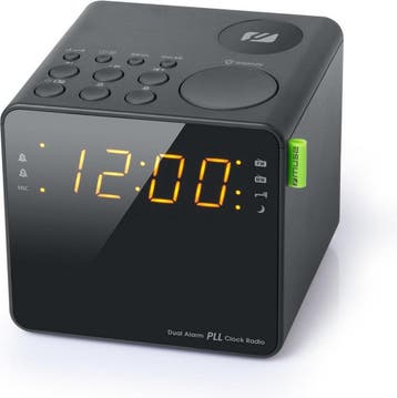 Muse M-187 CR zwart Wekkerradio met helder LED scherm, Verzenden, Nieuw