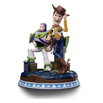 Toy Story Deluxe Art Scale Statue 1/10 Buzz & Woody 38 cm, Ophalen of Verzenden, Nieuw