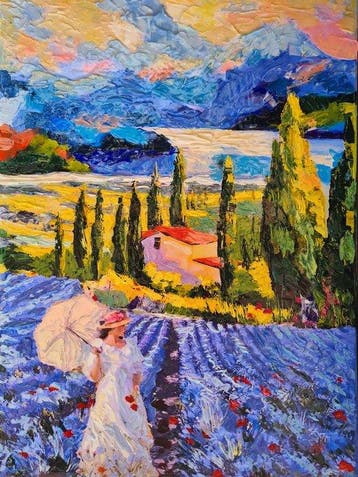 Valeria Gottardo (XXI) - Paesaggio provenzale