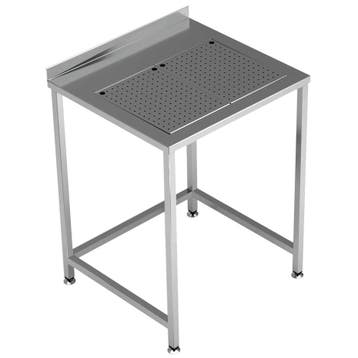 Werktafel | RVS | Lekbak | Achteropstand | Zelfmontage |, Verzenden, Nieuw in verpakking