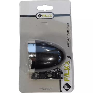Falkx Retro fietskoplamp - LED - Nostalgisch design - Bat..., Ophalen of Verzenden, Nieuw