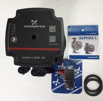 GRUNDFOS POMP ALPHA1L 25-60-130 NIEUW 99160583, Ophalen of Verzenden, Nieuw