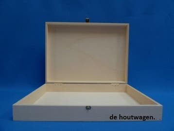 spellen kist verkrijgbaar in 3 afmetingen - houten kisten, Minder dan 50 cm, Nieuw, Minder dan 50 cm, Ophalen of Verzenden