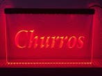 Churros churro neon bord lamp LED verlichting reclame lichtb, Verzenden, Nieuw