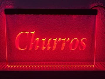 Churros churro neon bord lamp LED verlichting reclame lichtb, Verzamelen, Merken en Reclamevoorwerpen, Verzenden, Nieuw