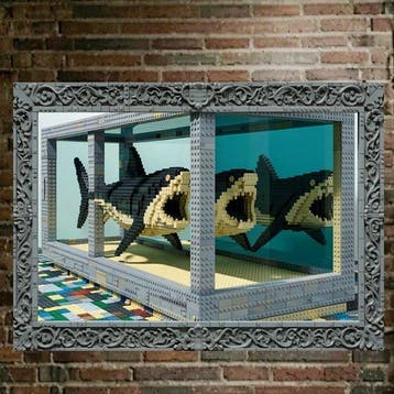 Jacob Hitt - does Lego Hirst Shark w/COA XXL, Nieuw