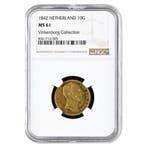 10 Gulden 1842 Willem II, Postzegels en Munten, Munten | Nederland, Verzenden