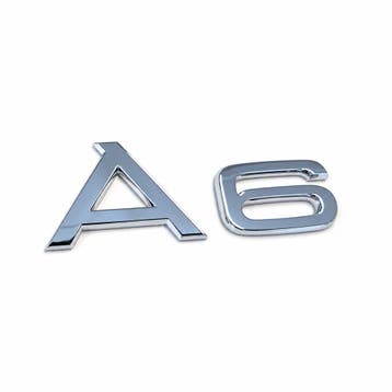 Audi A6 (C6) embleem - chroom, Ophalen of Verzenden, Nieuw, Audi