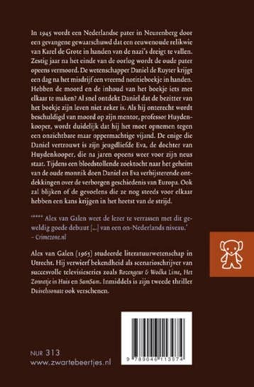De opvolger / Zwarte beertjes / 3484 9789046113974, Verzenden, Gelezen, Alex van Galen