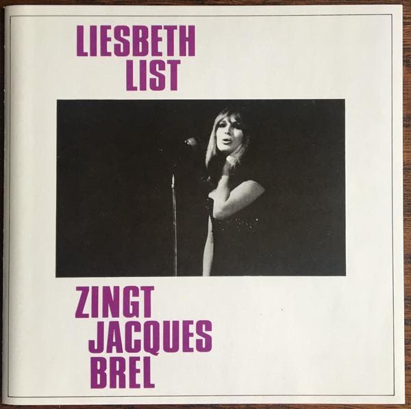 Liesbeth List - Zingt Jacques Brel, Cd's en Dvd's, Cd's | Pop, Gebruikt, Ophalen of Verzenden