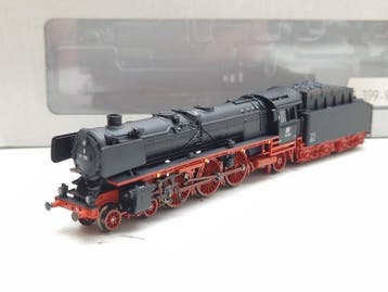 Minitrix N - 16013 - Stoomlocomotief met tender (1) - BR 01, Nieuw