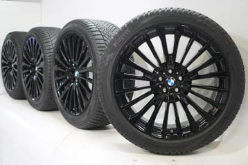 BMW X7 G07 757 22 inch velgen Pirelli Runflat Winterbanden O, Gebruikt, Velg(en), Overige maten, Winterbanden