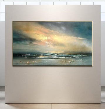 Catalina Anderle - Between the clouds and the ocean II - XL